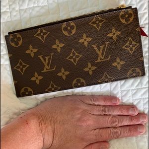 Authentic Felicie Pochette Insert Zip Wallet